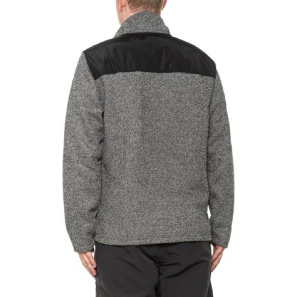 Spyder Bonded Sweater Fleece Shirt - Snap Neck, Long Sleeve - Picture 3 of 3